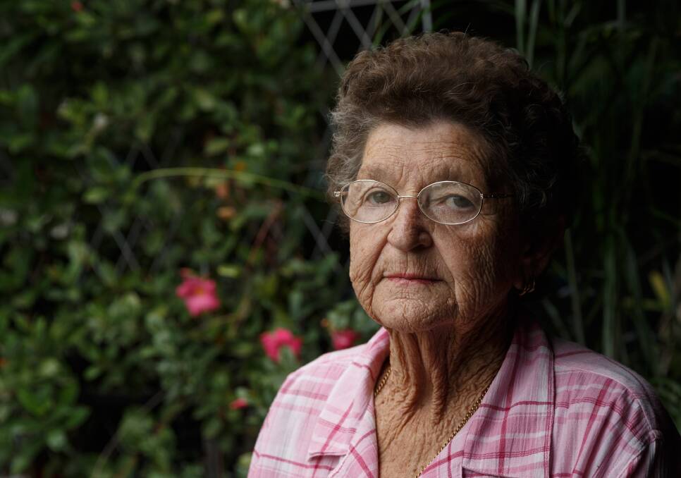 Waiting: Kurri Kurri woman Pat Hastedt supported husband Neville for years as he sought treatment for the hepatitis C he contracted during a contaminated blood transfusion in 1984. Mr Hastedt died in 2008 of motor neurone disease. Picture: Max Mason-Hubers. 