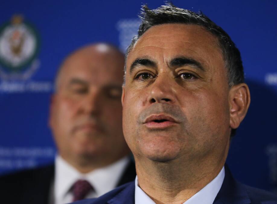 Over-reach: NSW Deputy Premier John Barilaro has accused the NSW Independent Planning Commission of over-reach over a proposal to link a Hunter coal mine with greenhouse gas emissions produced when its coal is burnt overseas.