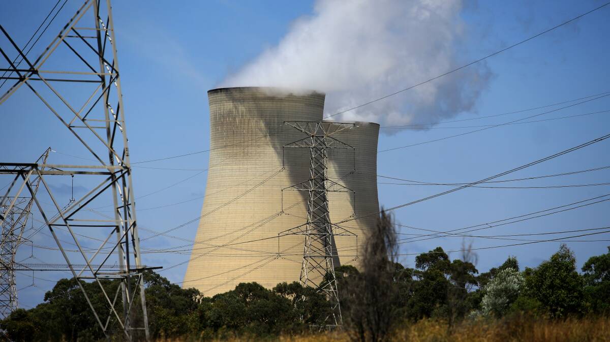 Upgrade: The distinctive stacks of Bayswater power station near Muswellbrook. AGL will spend $200 million over four years upgrading the station.