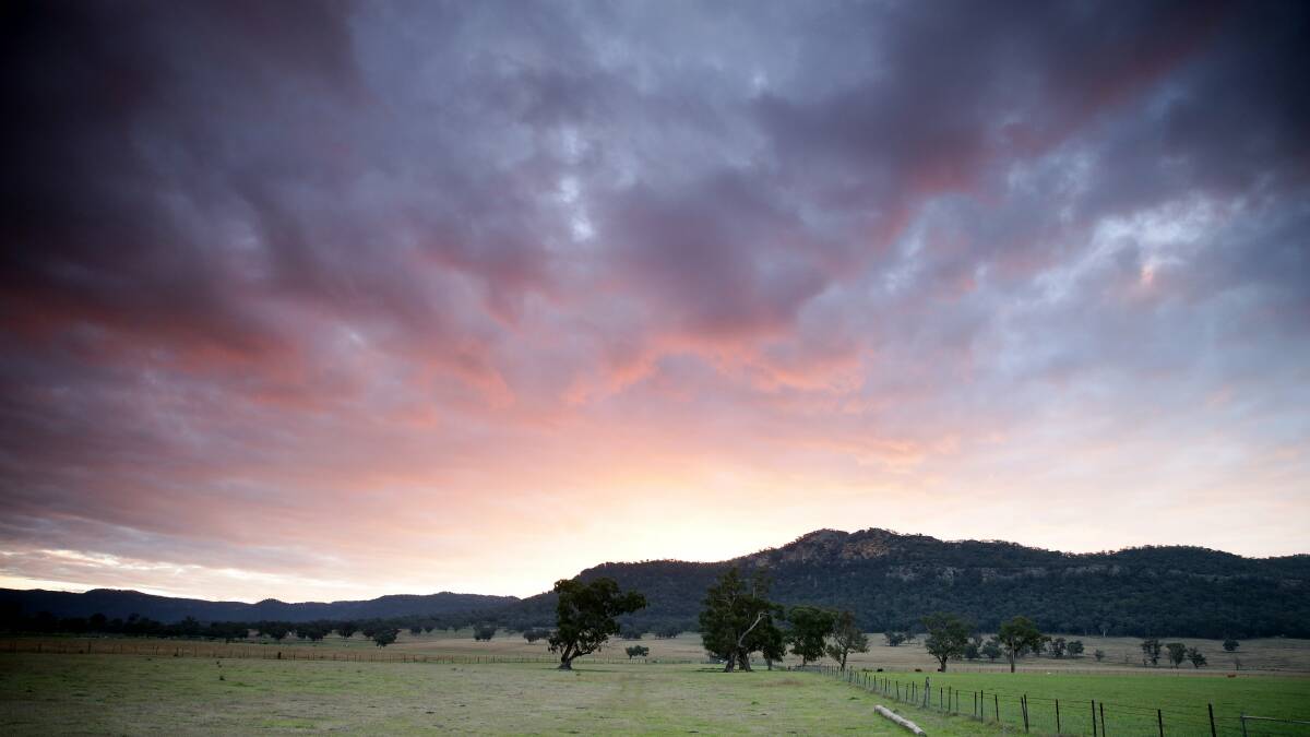 Beautiful: Bylong Valley between Denman and Mudgee is known for its history, its agriculture and its beauty. A Korean Government-backed company wants to mine the area for coal.