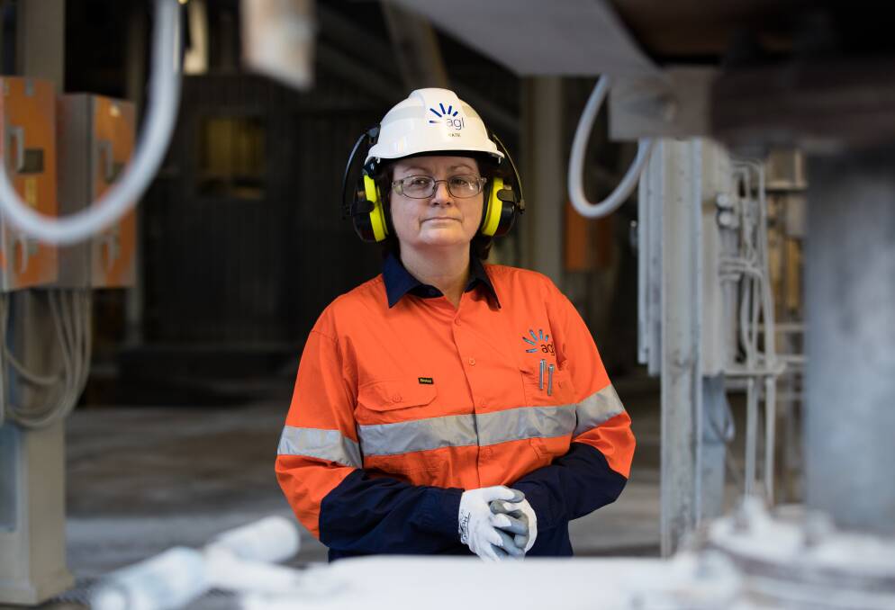 Jobs: Bayswater and Liddell power stations general manager Kate Coates at Liddell. A $200 million Bayswater upgrade will generate 90 jobs, she said.