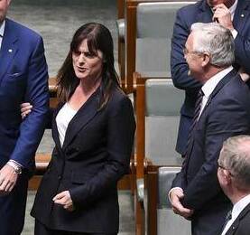 Questions: Robertson MP Lucy Wicks, who described Scott Morrison as a mentor in her maiden speech to parliament. 
