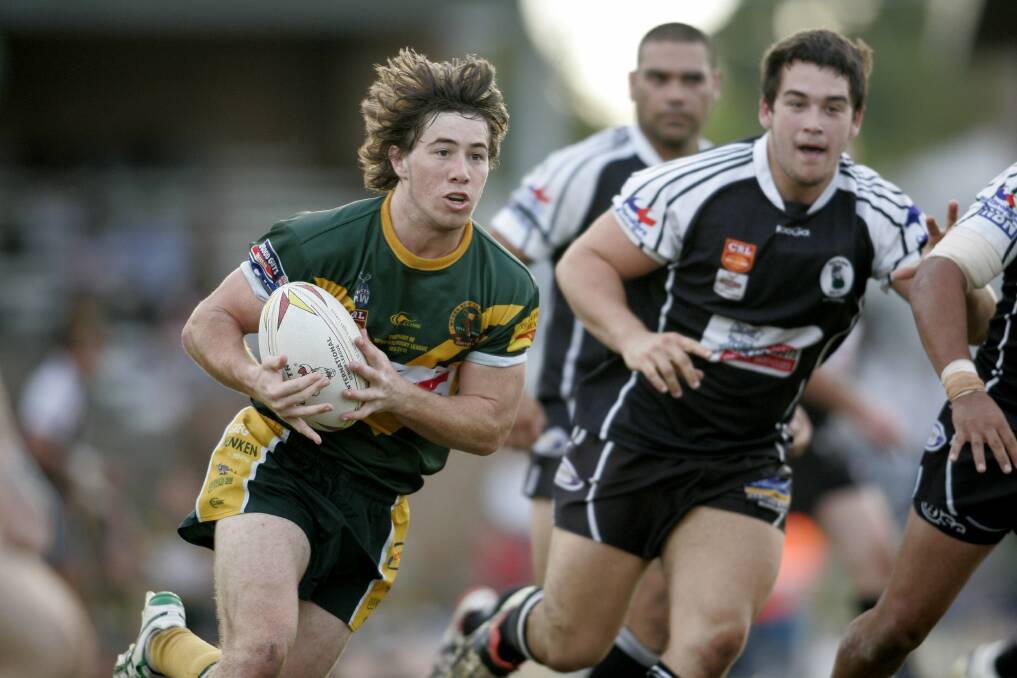 Wyong captain-coach Mitch Williams playing for the Central Coast club in the 2010 Newcastle Rugby League competition. Picture: Jonathan Carroll