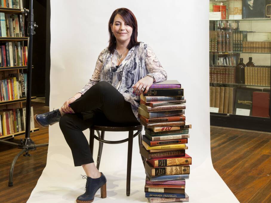 TURN UP THE VOLUMES:'Life-lit' and romance author Rachael Johns is speaking in Newcastle on Thursday. Picture: Supplied