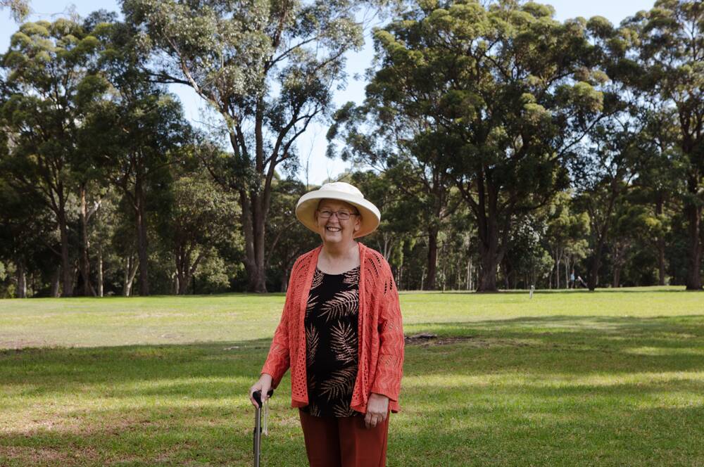 ONE STEP: Carolyn Comyns, a Shortland resident who has won a volunteering award for her work helping autoimmune disorder sufferers. 