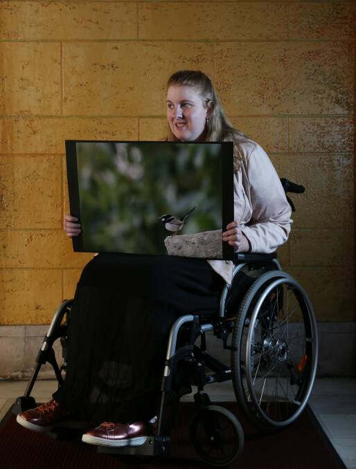 VISION: Annette Kearney, 29, is working on starting her own business as part of a startup incubator for people with intellectual disabilities. Picture: Simone De Peak 