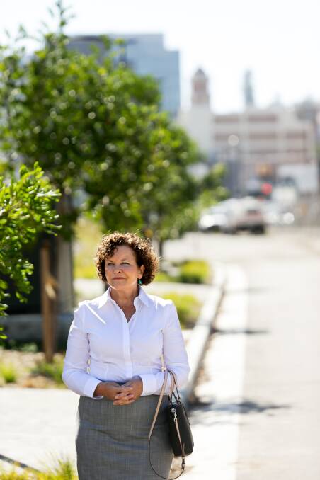 JOB HUNT: Nelson Bay's Tracey Brown decided to leave her government job to work in finance. Picture: Jonathan Carroll