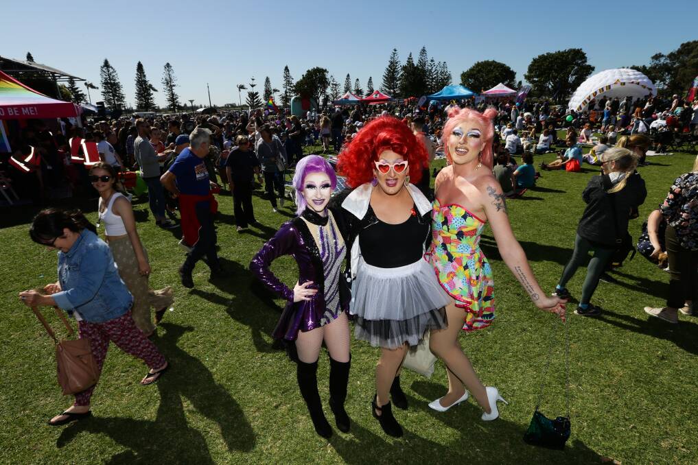 Pride Fair Day at Foreshore Park. Pictures: Jonathan Carroll