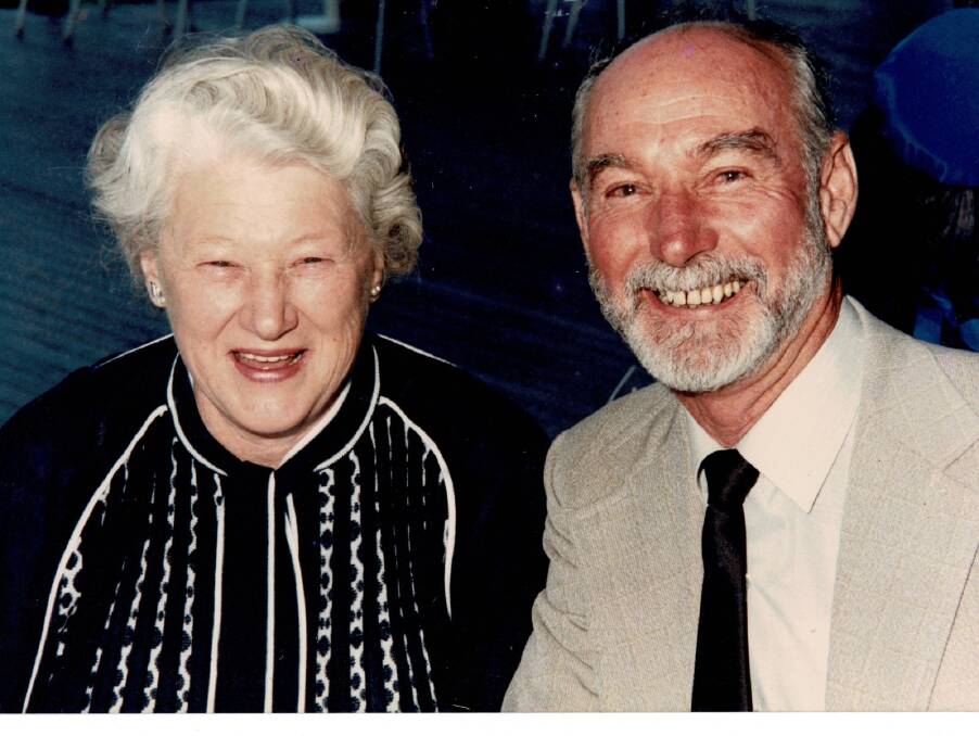 CARING: The late Joan and Reg Pogonoski before Mrs Pogonoski's passing in 2008. Picture: Supplied 