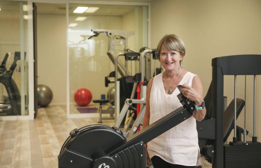 EXERCISING INDEPENDENCE: Ms Clark-Pitrolo at the Kaden Centre in Warabrook. Picture: Marina Neil 