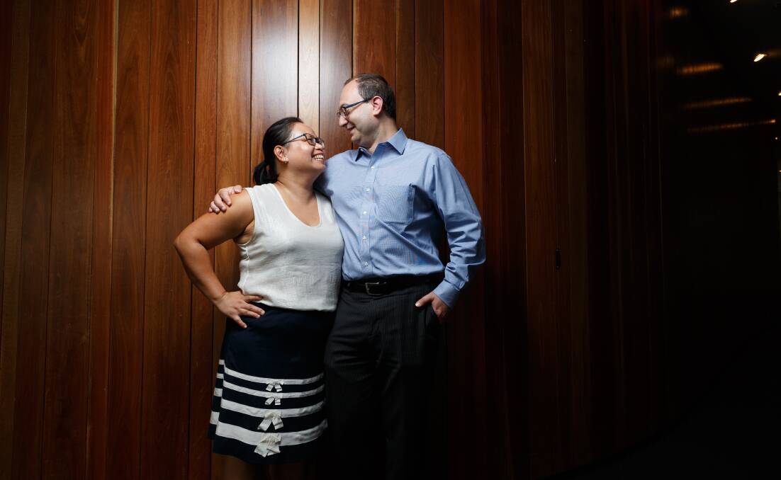 ACADEMIC INTEREST: Associate professors Doan Ngo and Aaron Sverdlov, husband and wife, are performing multidisciplinary research together. Picture: Max Mason-Hubers 