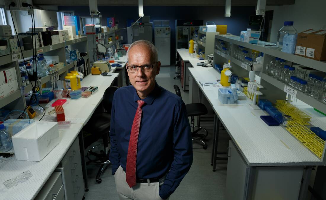BETTER WAY: Professor Hondermarck is looking for better ways to screen for prostate cancer. Picture: Max Mason-Hubers 