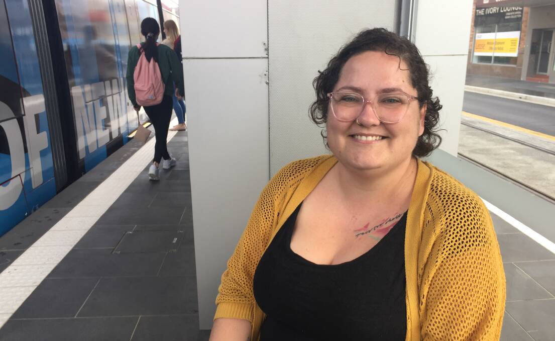 ANIMAL WELFARE: Newcastle's Amy Woods said social and animal welfare were the most important issues to her this election. Picture: Phoebe Moloney