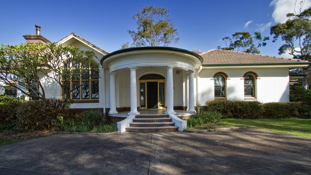 Historic Awaba House. Picture: Lake Macquarie City Council