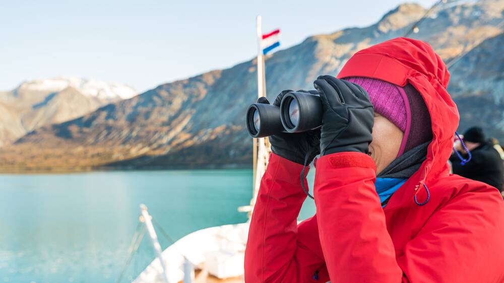 Seeing the sights: Leonie Smith is looking forward to a spectacle-free travel adventure - an Alaskan cruise. Image: Shutterstock