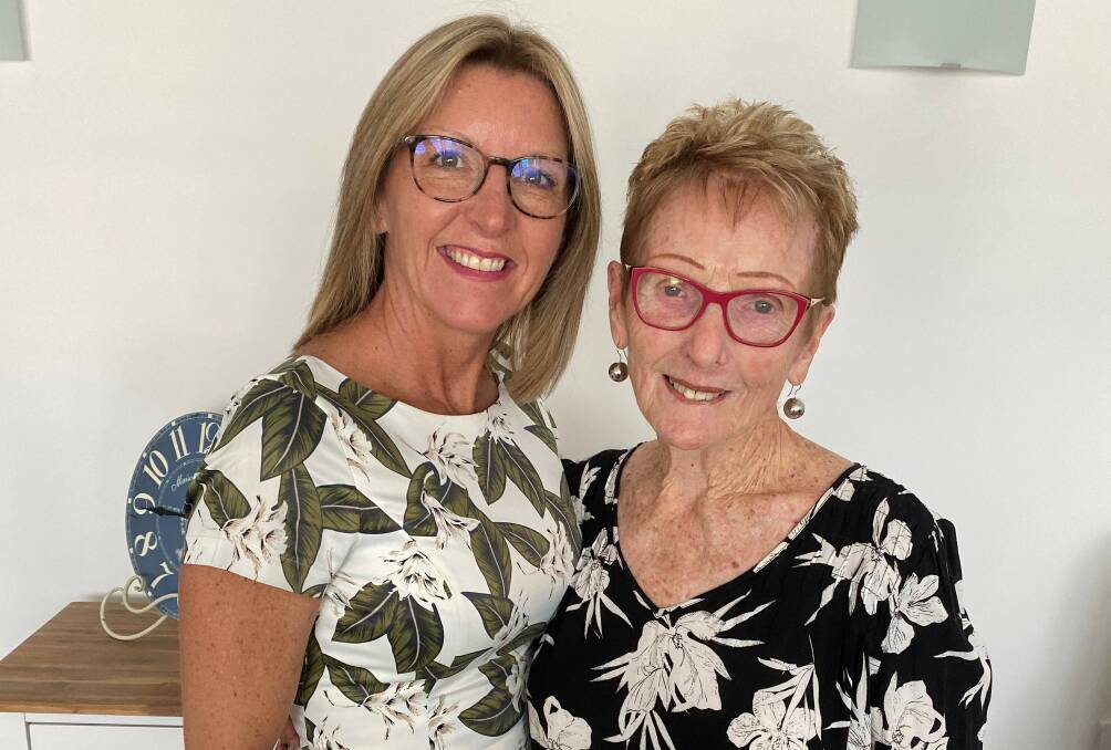 Relationships: Tracey Andrews (left) with one of her valued clients Jemima Taylor.