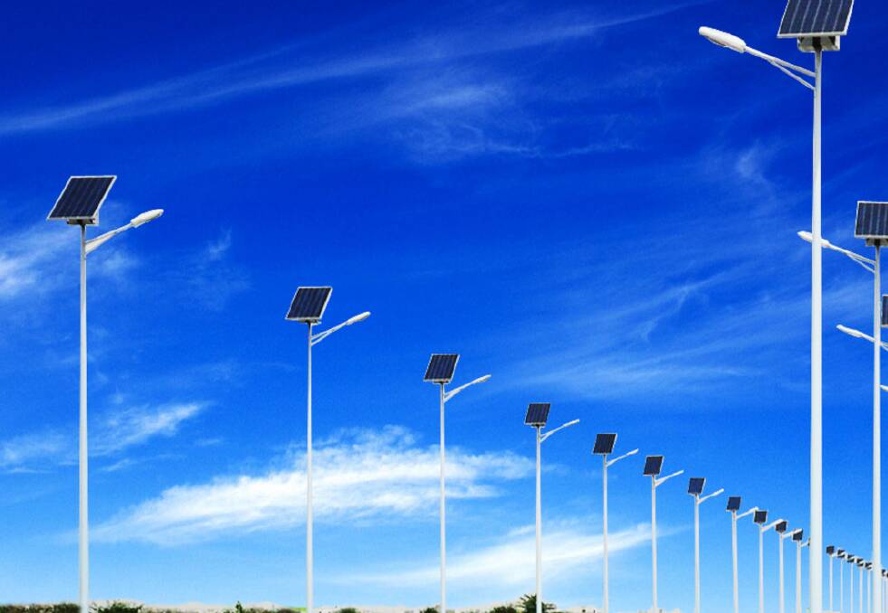 Today's solar lights are long-lasting and more powerful than ever with some commercial grade lights illuminating for up to five nights on a single charge. Picture: Supplied.