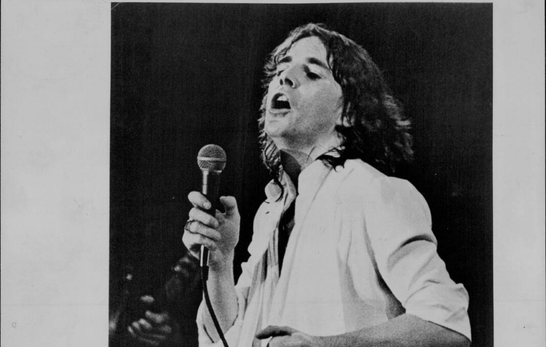 John Paul Young performing in the 1970s. Picture: Supplied