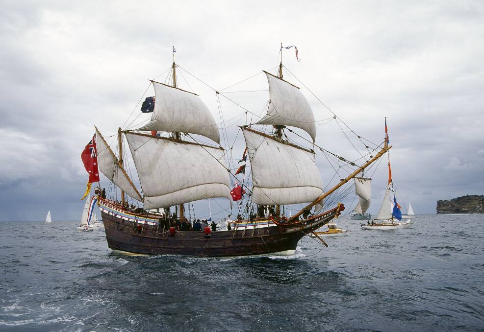 The replica of the "Duyfken", which is bound for a new home on Sydney Harbour. Picture: Supplied