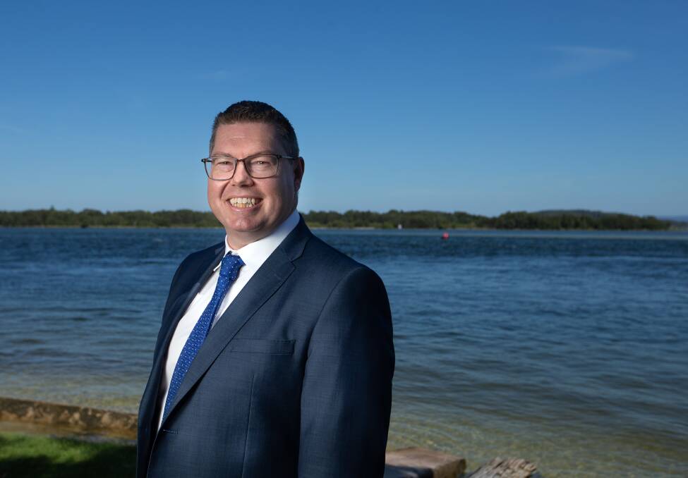 Labor candidate for the 2022 election, and incumbent, in the seat of Shortland, Pat Conroy. Picture: Marina Neil 