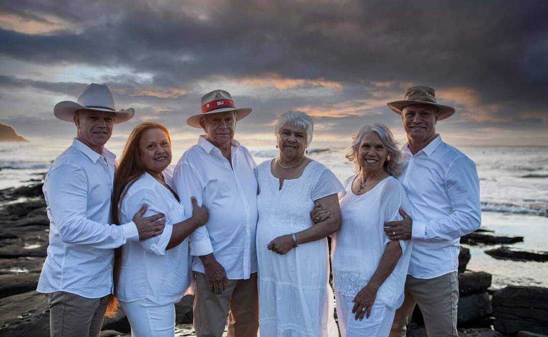 FAMILY: Bill and Gloria Smith, with their four surviving children, Malcolm, Cheryl, Carol and Edward. Picture: Courtesy, Paul Szumilas and Smith Family