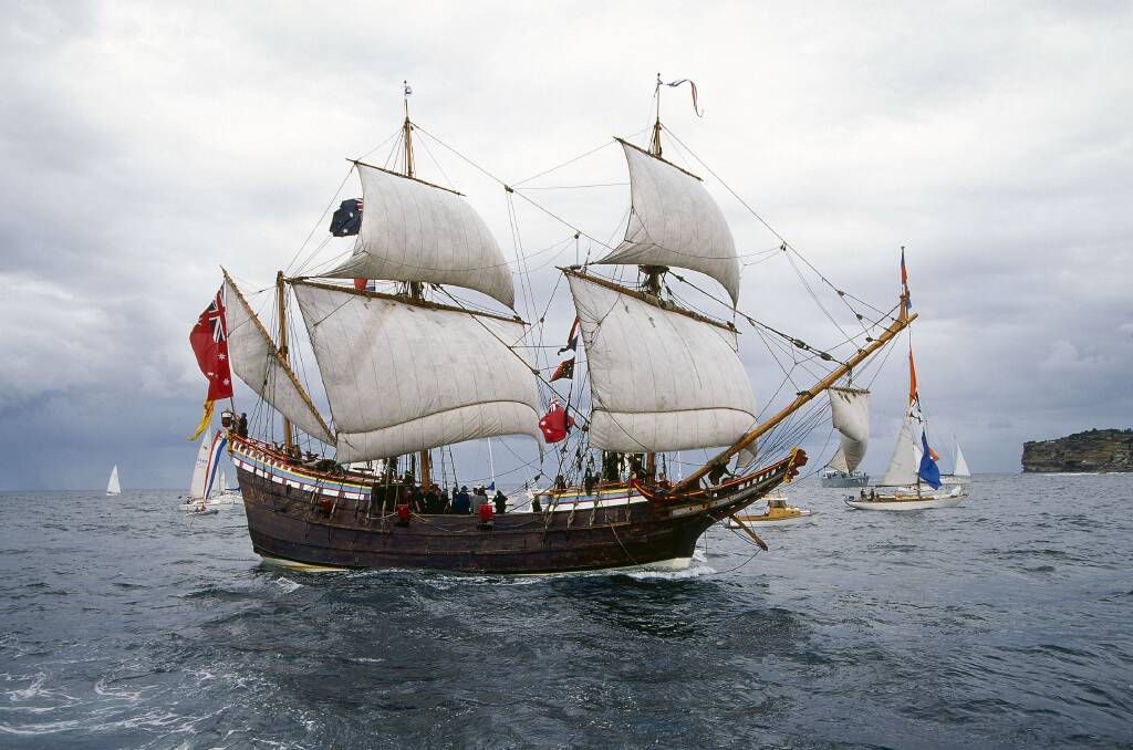 The "Duyfken" replica is bound for a new home in Sydney. Picture: Supplied
