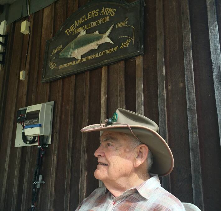 The Barrington Club's president Max Dunford outside the lodge at Wondecla. Picture: Scott Bevan