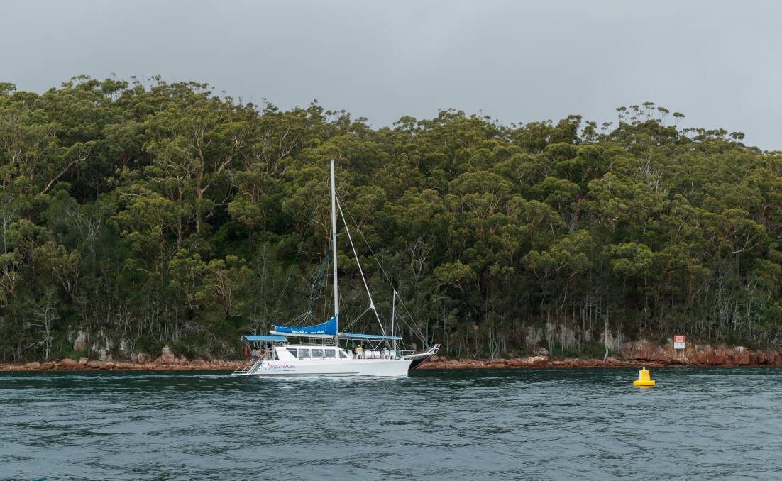 STORMY WATERS: The COVID lockdown has seen passengers dry up for Port Stephens business Imagine Cruises. Picture: Max Mason-Hubers 