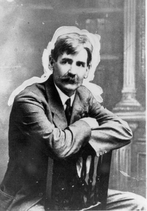 BUSH BARD: Poet and storyteller Henry Lawson, who briefly lived and worked in Newcastle. 