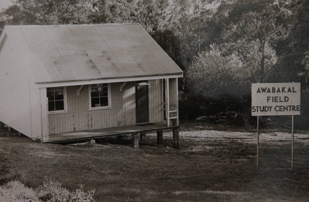 The original Awabakal Field Study Centre, a former schoolhouse, at Dudley. Picture: Supplied 