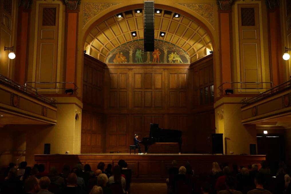 Newcastle City Hall, the venue for the free lunchtime concert. Picture: Jonathan Carroll