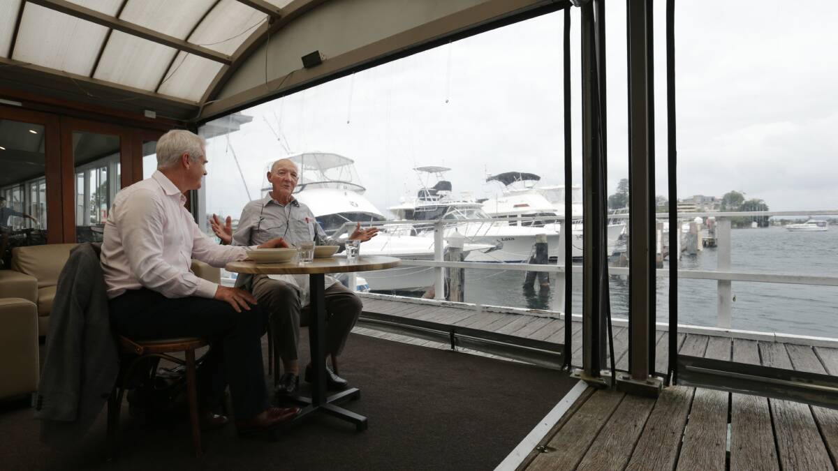 Dr Denis Gordon at Lake Macquarie Yacht Club. Picture: Simone De Peak