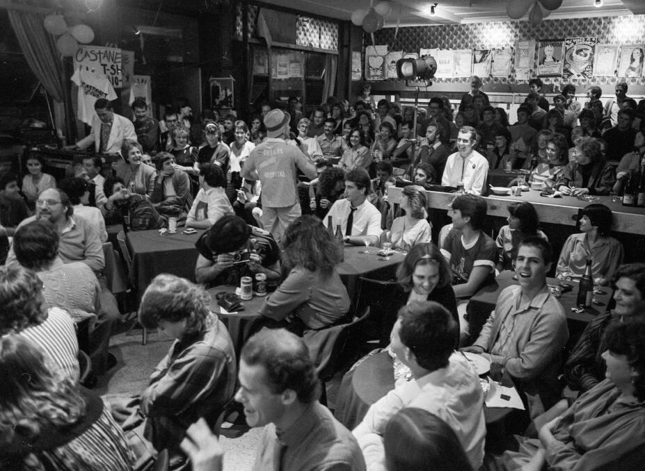 The audience inside the Castanet Club. Picture: Courtesy, Stephen Clark 