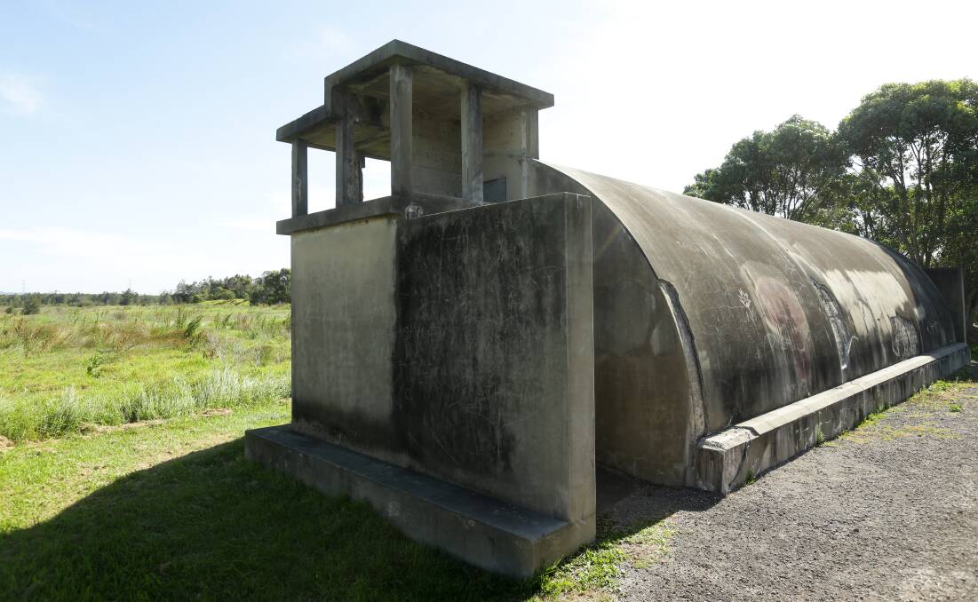 An old igloo building at the Second World War RAAF radar station on the island. Picture: Jonathan Carroll