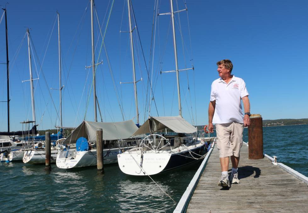 PREPARING: Heaven Can Wait regatta director Mel Steiner at Royal Motor Yacht Club Toronto. Picture: David Stewart