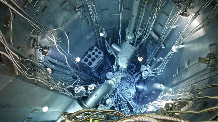 Australia currently only has a nuclear research reactor at Lucas Heights in Sydney.