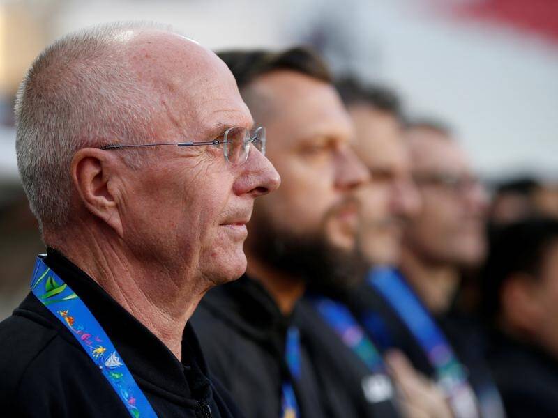Sven-Goran Eriksson coached the Philippines during the 2019 AFC Asian Cup.
