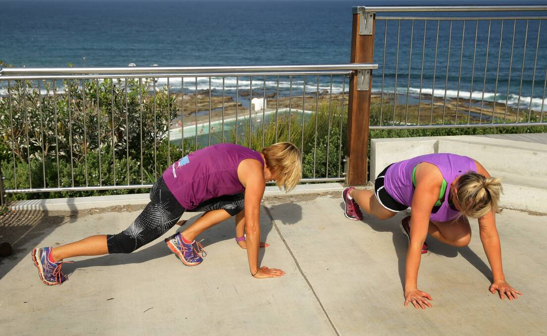 Enlisting a friend can make you work harder and help you stay accountable to your fitness goals. Picture: Marina Neil