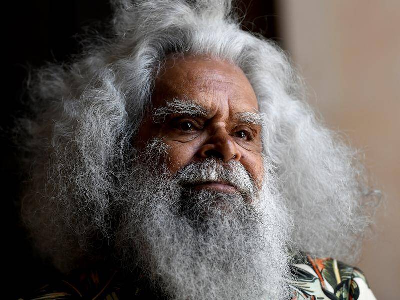 Jack Charles has been remembered for talent and resilience following the actor's death in hospital. (Bianca De Marchi/AAP PHOTOS)