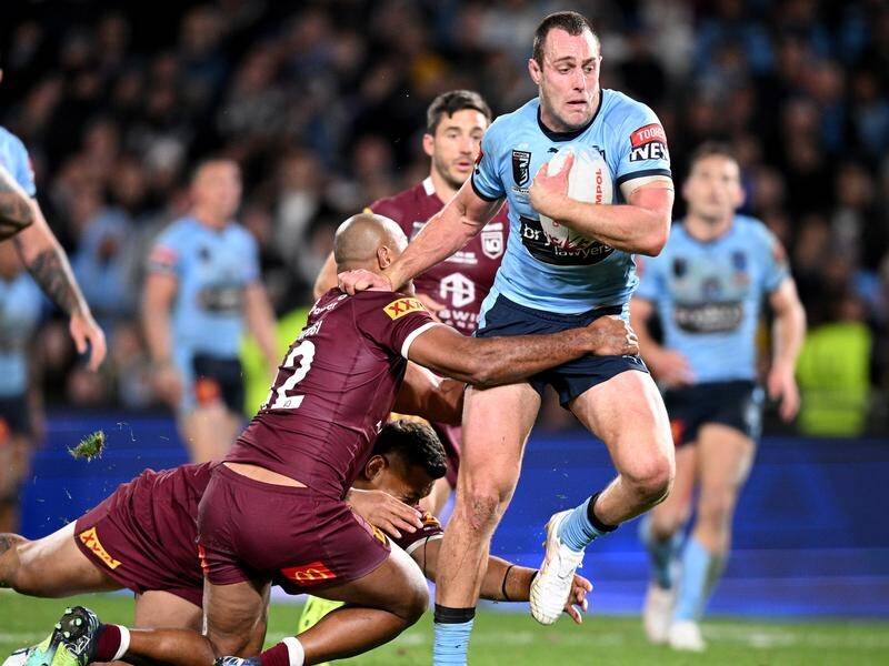 NSW lock Isaah Yeo played 53 minutes despite suffering a big hit in the first tackle of Origin I.