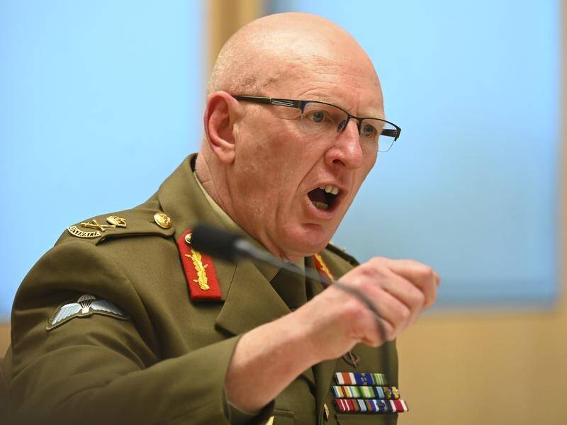 ADF Lieutenant General John Frewen told a Senate inquiry troops were on standby in Victoria.