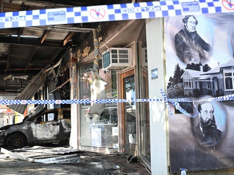 Arrests have been made after a series of arson attacks on tobacco shops in Melbourne. (Joel Carrett/AAP PHOTOS)