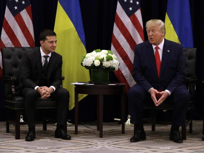 Ukrainian President Volodymyr Zelenskiy says a call with Donald Trump should have kept been private.
