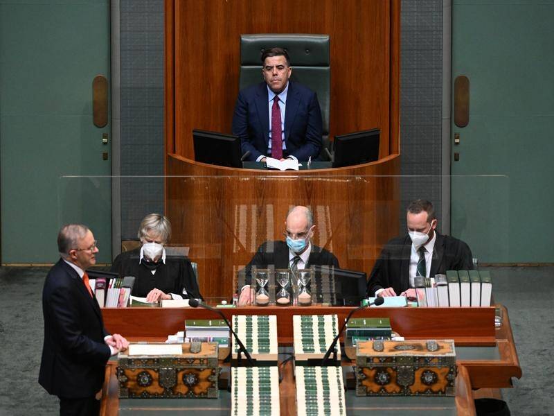 Former ALP state secretary Milton Dick is the 32nd Speaker of the House of Representatives. (Mick Tsikas/AAP PHOTOS)