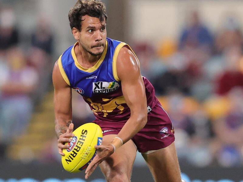 Callum Ah Chee is one of seven Brisbane players who will miss the AFL match against Essendon.