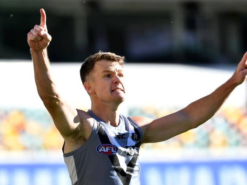 Robbie Gray impressed for Port Adelaide in the Power's 51-point thrashing of Melbourne.