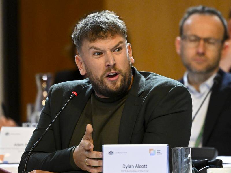 Dylan Alcott said changing attitudes towards people with disabilities will require a major overhaul. (Lukas Coch/AAP PHOTOS)