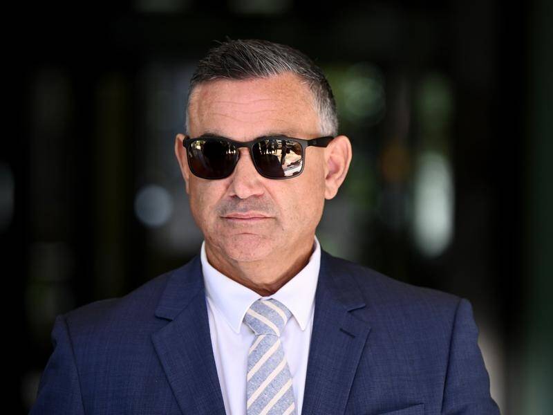 The lawsuit against former NSW deputy premier John Barilaro has been dropped. (Dan Himbrechts/AAP PHOTOS)