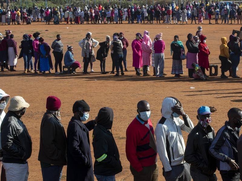 South Africa has announced more than 12,000 new coronavirus cases, as the death toll reaches 6600.