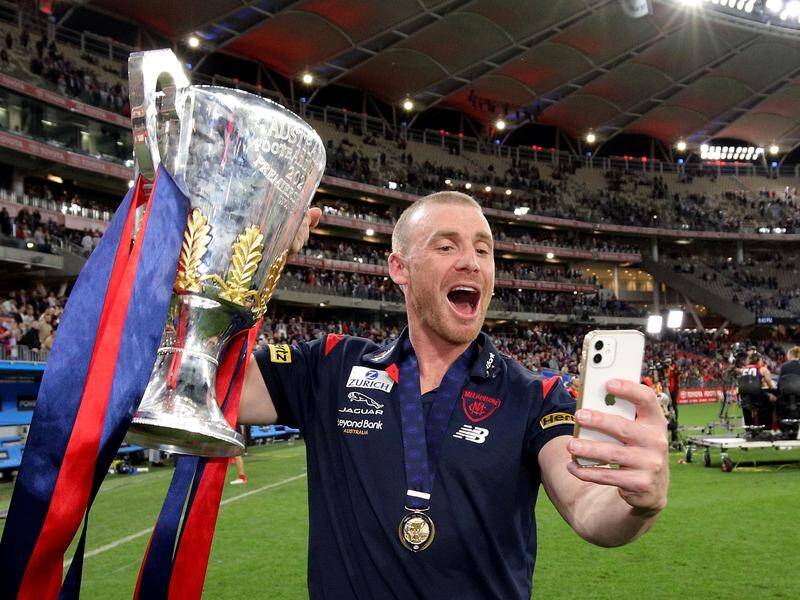 It's been a rollercoaster ride on the way to an AFL premiership for Melbourne coach Simon Goodwin.